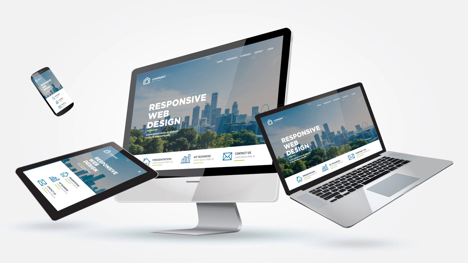 Abschnittbanner für Printhaus Webdesign